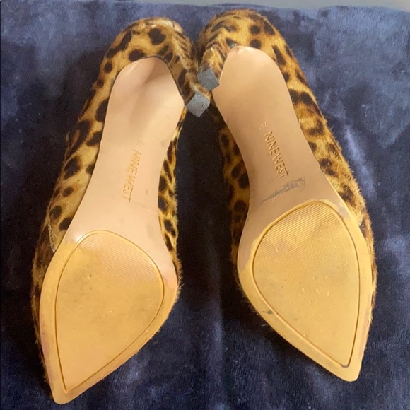 Nine West 3in cheetah booties - Picture 3 of 3